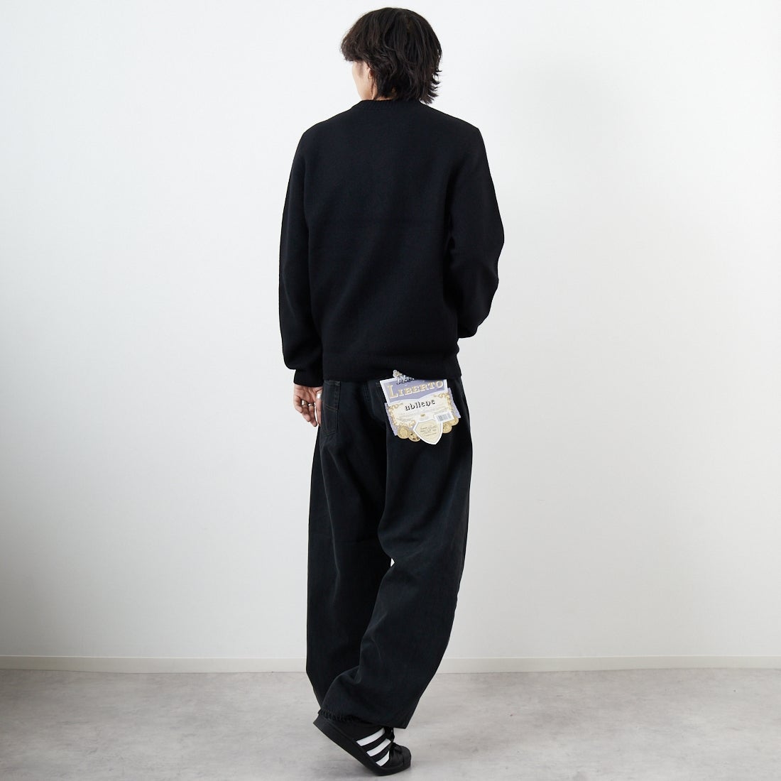 LIBERTO [リベルト] ABILENE カーブジーンズ [FL2513] 172 S.BLK &&モデル身長：179cm 着用サイズ：30&&