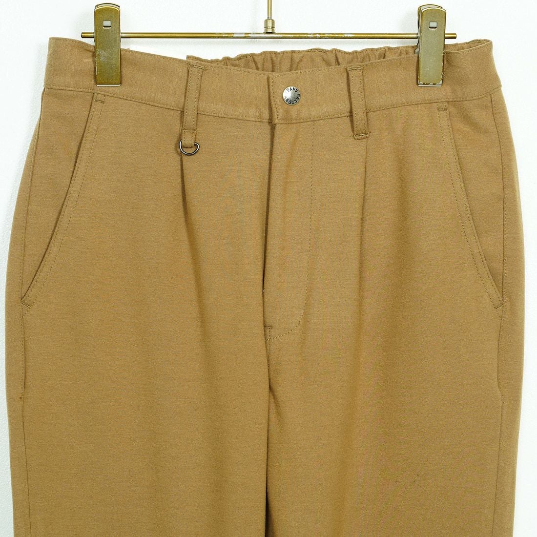 Jeans Factory Clothes [ジーンズファクトリークローズ] ソフトサーモポンチ1Pイージートラウザー [JFC-253-034] 67 BEG