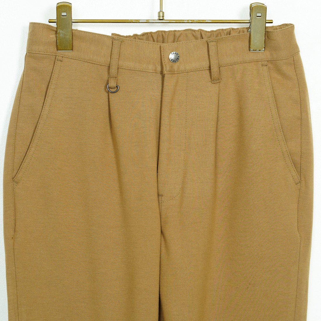Jeans Factory Clothes [ジーンズファクトリークローズ] ソフトサーモポンチ1Pイージートラウザー [JFC-253-034] 67 BEG