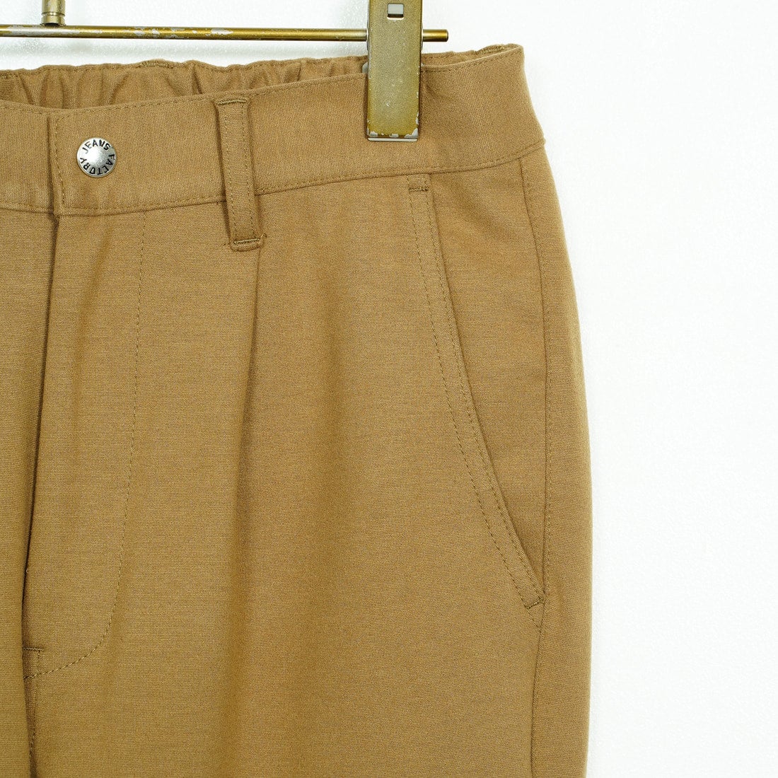 Jeans Factory Clothes [ジーンズファクトリークローズ] ソフトサーモポンチ1Pイージートラウザー [JFC-253-034] 67 BEG
