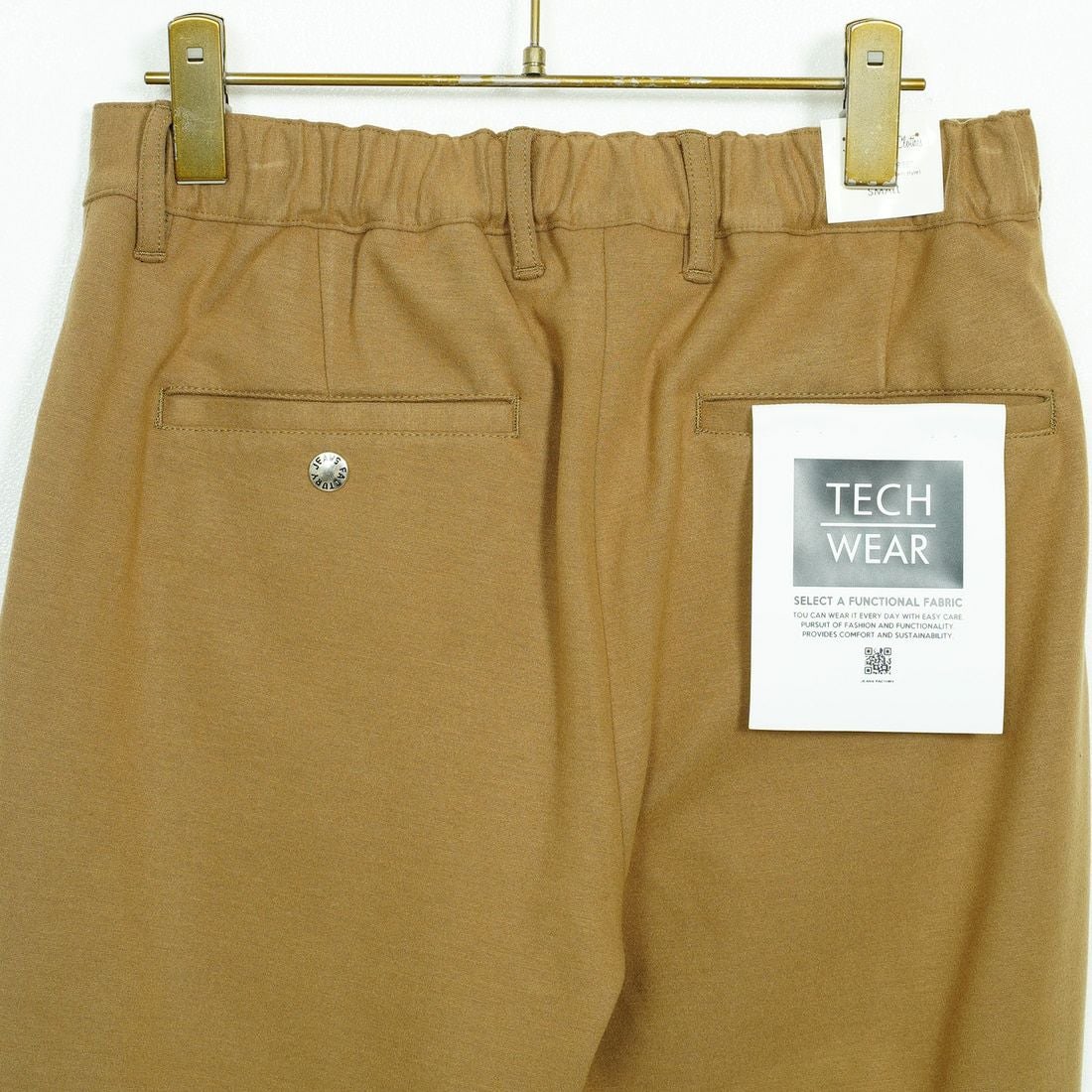 Jeans Factory Clothes [ジーンズファクトリークローズ] ソフトサーモポンチ1Pイージートラウザー [JFC-253-034] 67 BEG