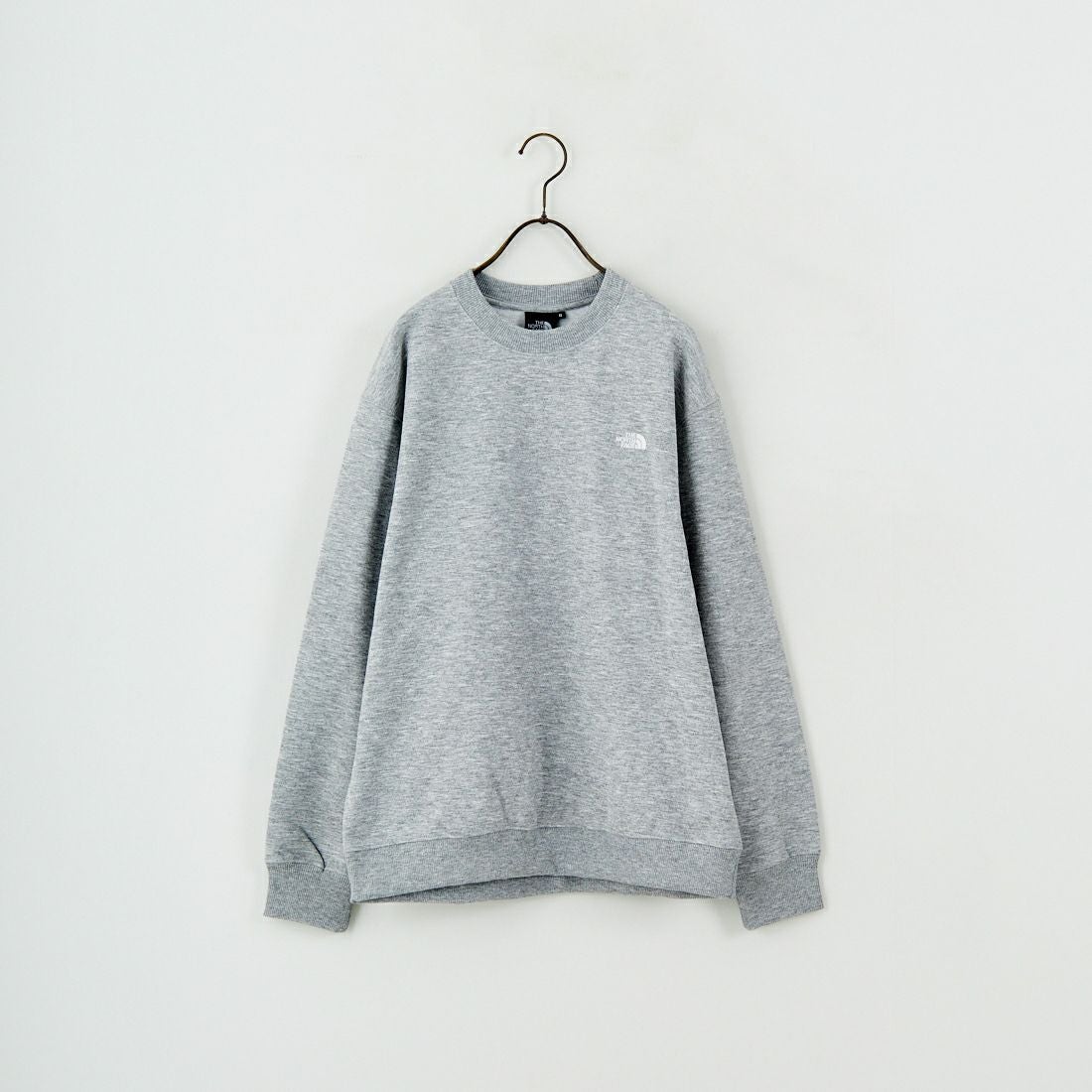 THE NORTH FACE [ザ ノースフェイス] スモールロゴヘザースウェットクルー [NT62532] Z