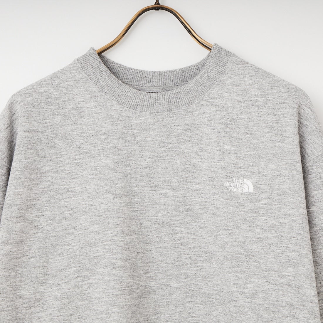 THE NORTH FACE [ザ ノースフェイス] スモールロゴヘザースウェットクルー [NT62532] Z