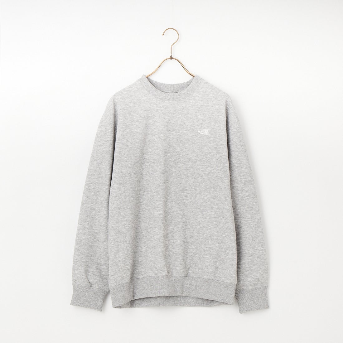 THE NORTH FACE [ザ ノースフェイス] スモールロゴヘザースウェットクルー [NT62532] Z
