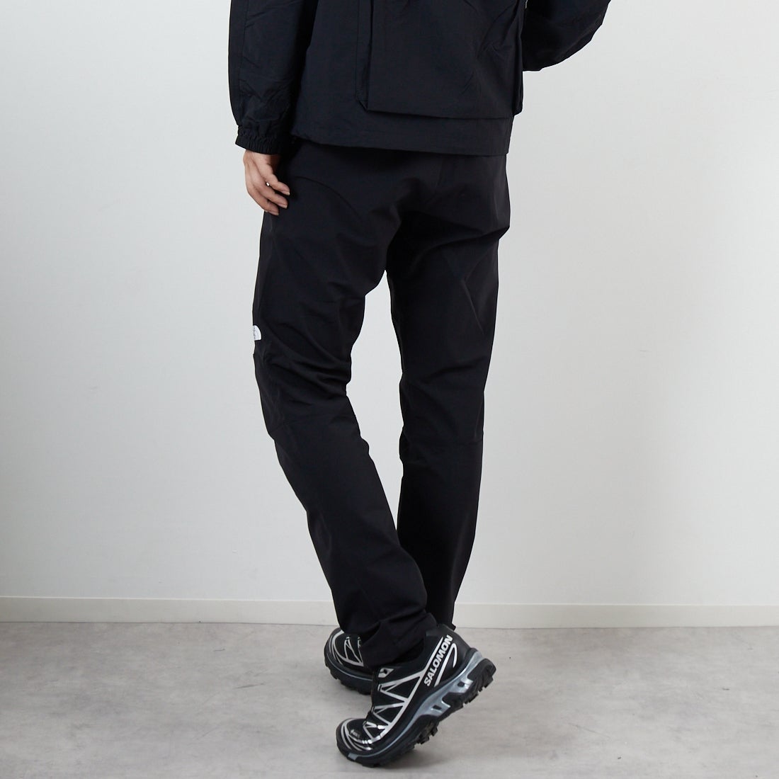 THE NORTH FACE [ザ ノースフェイス] アルパインライトパンツ [NB82501] K &&モデル身長：179cm 着用サイズ：L&&