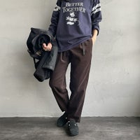 D.BROWN&&モデル身長：160cm 着用サイズ：S&&