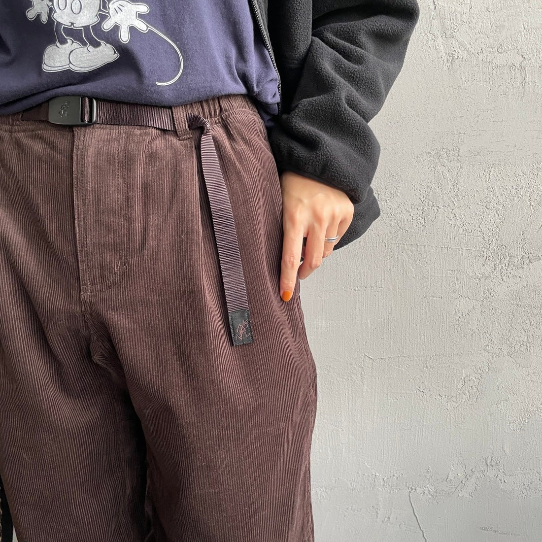 GRAMiCCi [グラミチ] 別注 コーデュロイ エブリデイパンツ [GUP5-F1022-JF] D.BROWN