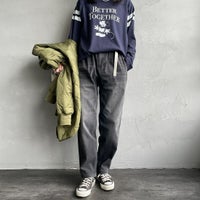 BLK USED&&モデル身長：160cm 着用サイズ：S&&