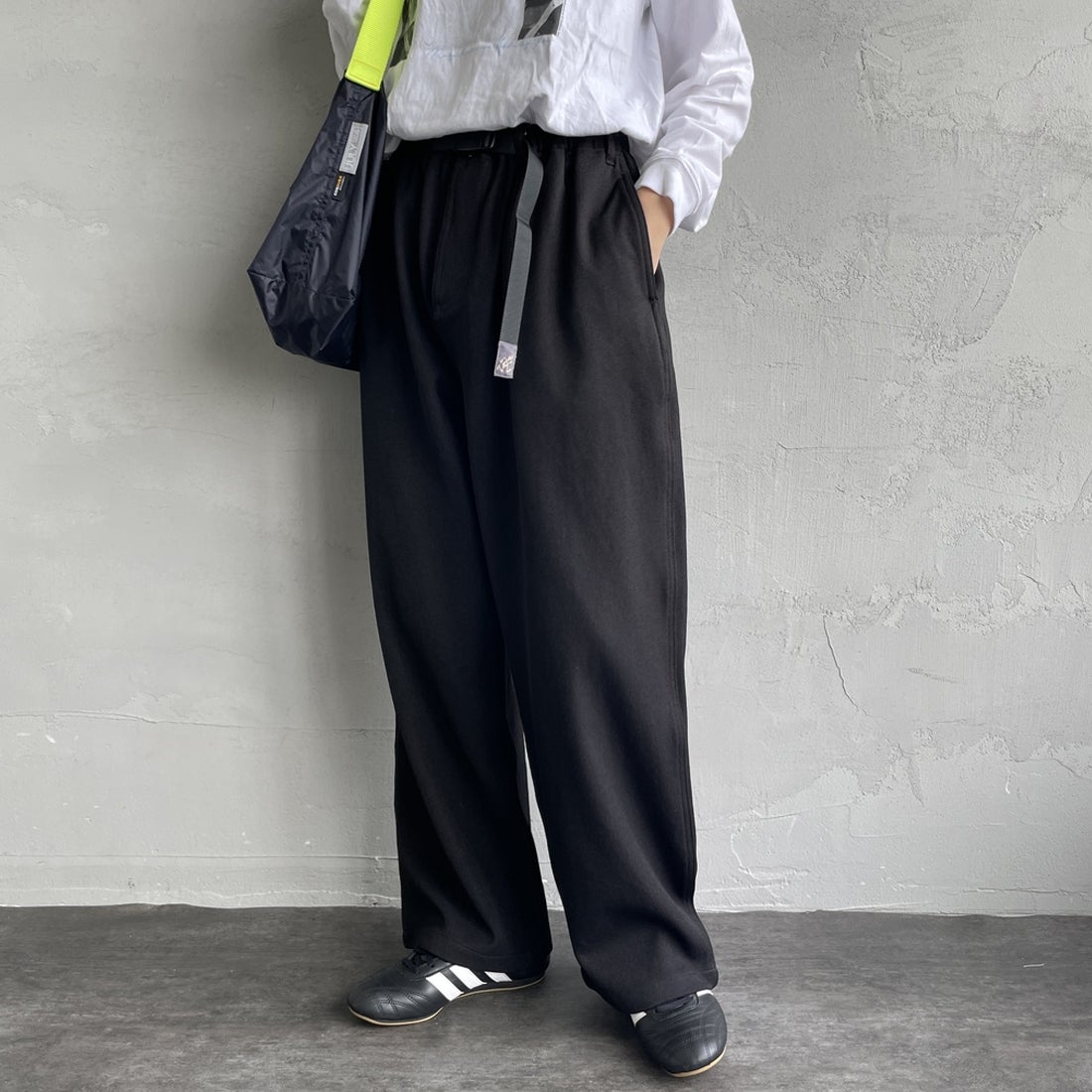 BLACKBLACK&&モデル身長：160cm 着用サイズ：S&&