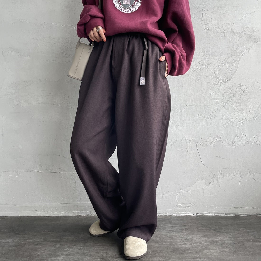 BROWN&&モデル身長：158cm 着用サイズ：S&&