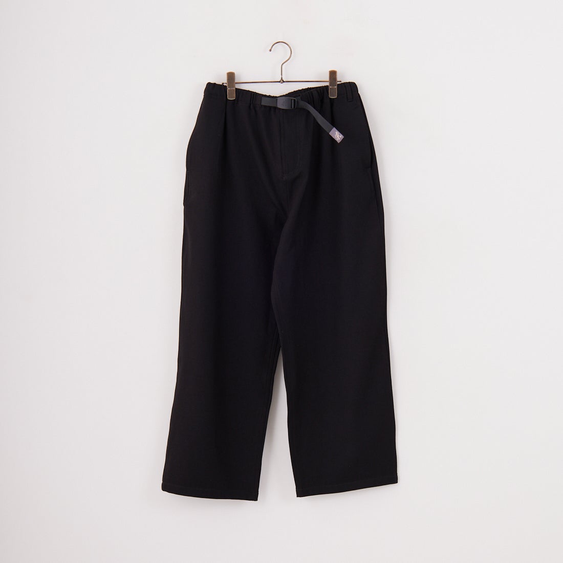 GRAMiCCi [グラミチ] 別注 ウールライク ワイドパンツ [GUP5-F1025-JF] BLACK