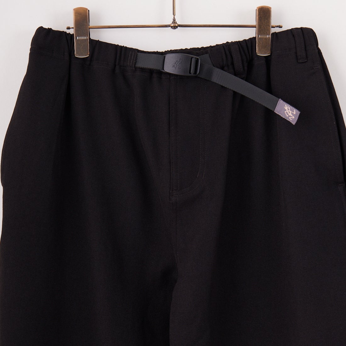 GRAMiCCi [グラミチ] 別注 ウールライク ワイドパンツ [GUP5-F1025-JF] BLACK
