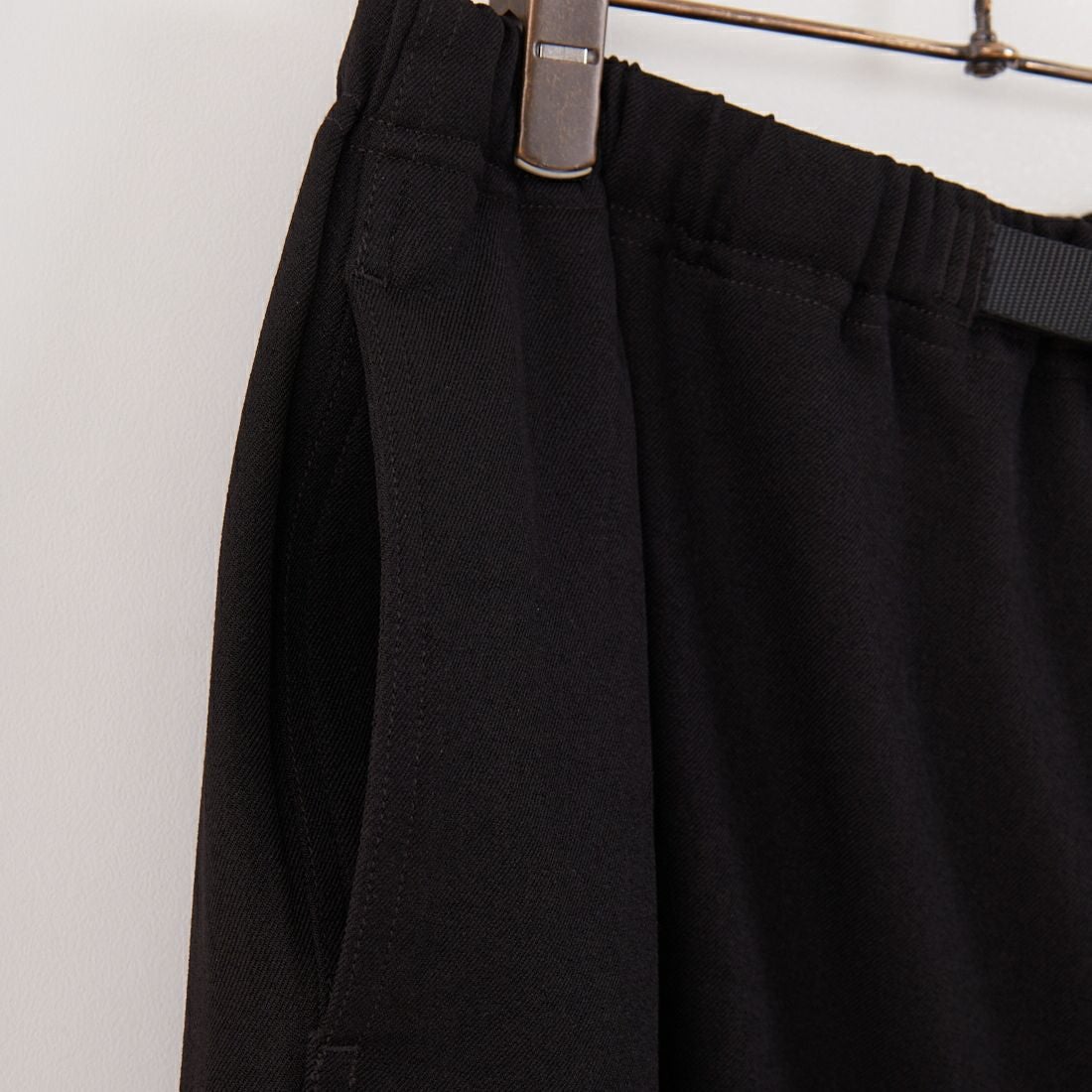 GRAMiCCi [グラミチ] 別注 ウールライク ワイドパンツ [GUP5-F1025-JF] BLACK