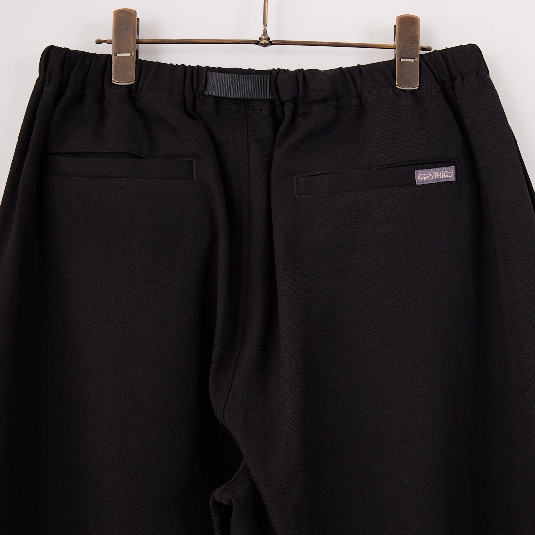 GRAMiCCi [グラミチ] 別注 ウールライク ワイドパンツ [GUP5-F1025-JF] BLACK