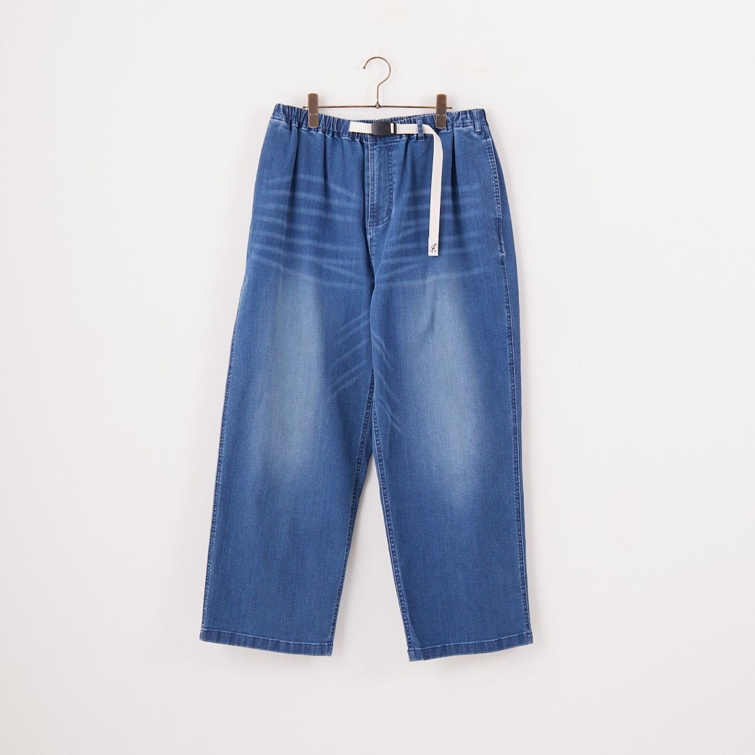 GRAMiCCi [グラミチ] 別注 ワイドデニムパンツ [GUP5-F1089-JF] D.USED BLU