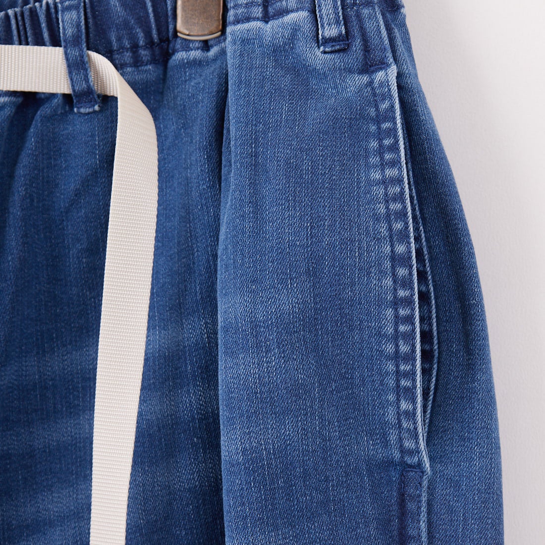 Gramicci [グラミチ] 別注 ワイドデニムパンツ [GUP5-F1089-JF] D.USED BLU