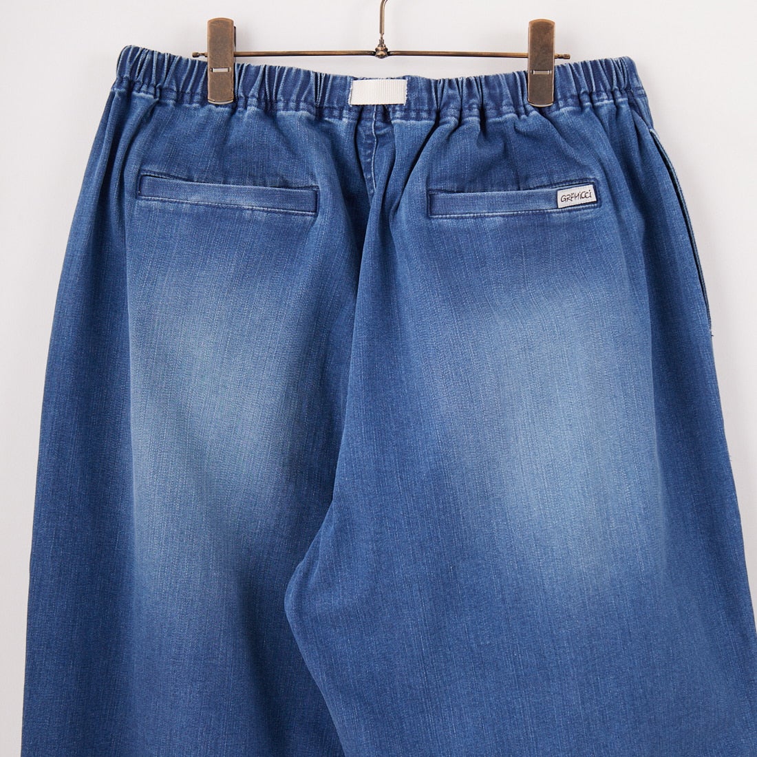 Gramicci [グラミチ] 別注 ワイドデニムパンツ [GUP5-F1089-JF] D.USED BLU
