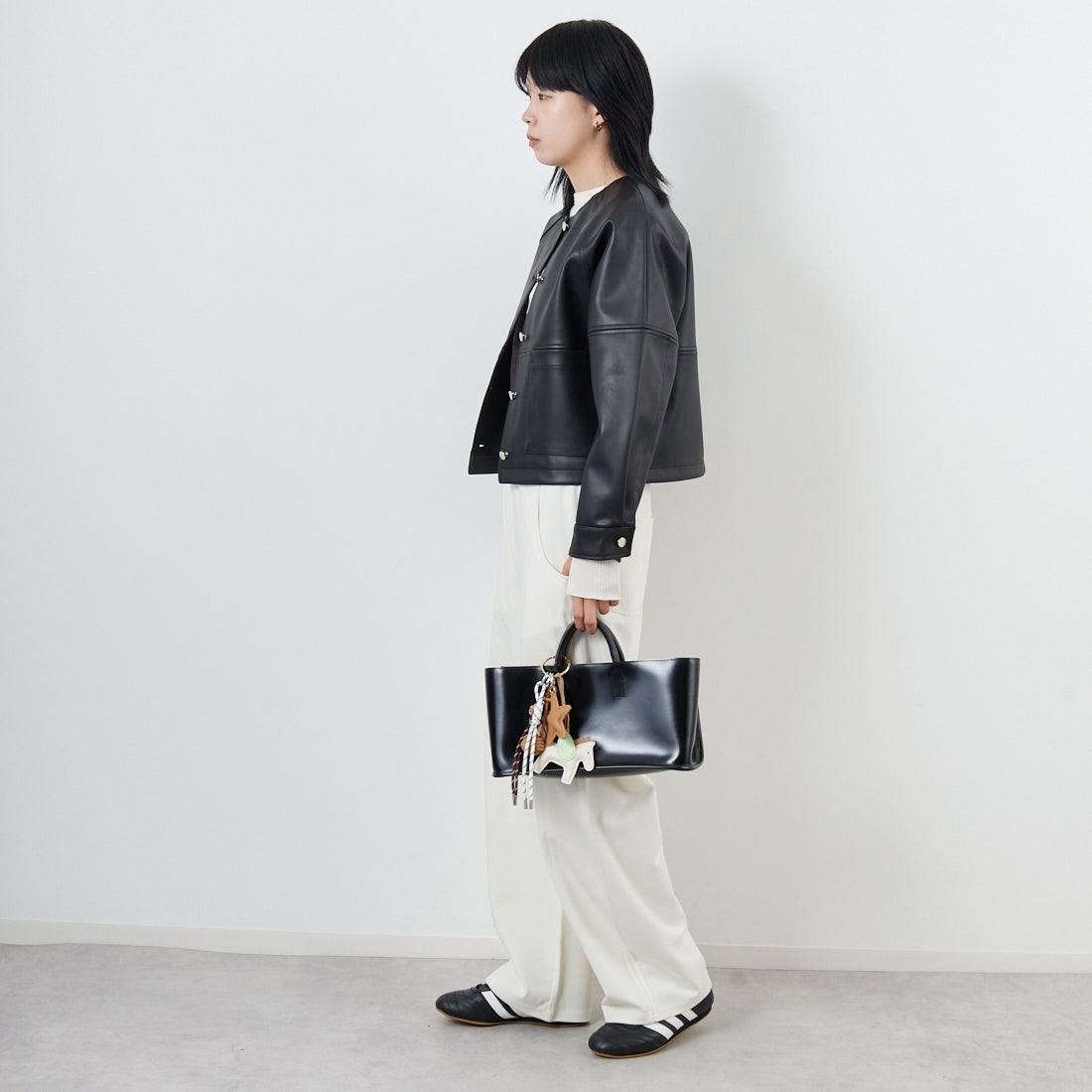 DIGNITE COLLIER [ディニテコリエ] カットカーブパンツ [80256045