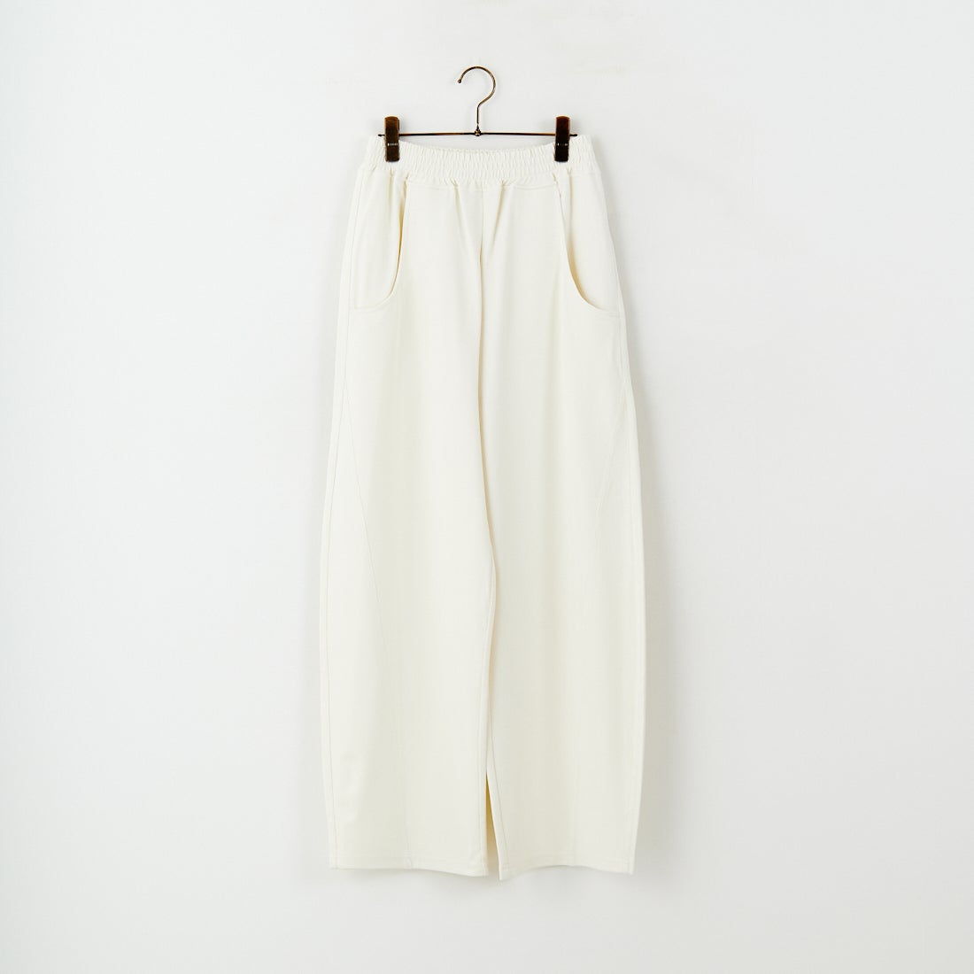 DIGNITE COLLIER [ディニテコリエ] カットカーブパンツ [80256045] 031 ｵﾌ