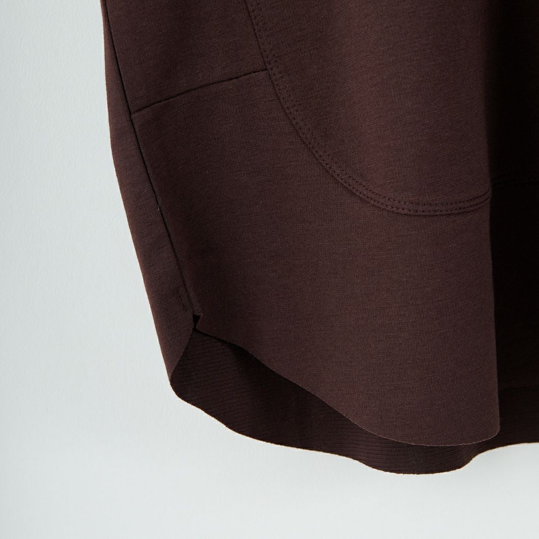 DIGNITE COLLIER [ディニテコリエ] 裾切替長袖カットソー [80990210-2] 037 ﾌﾞﾗｳﾝ