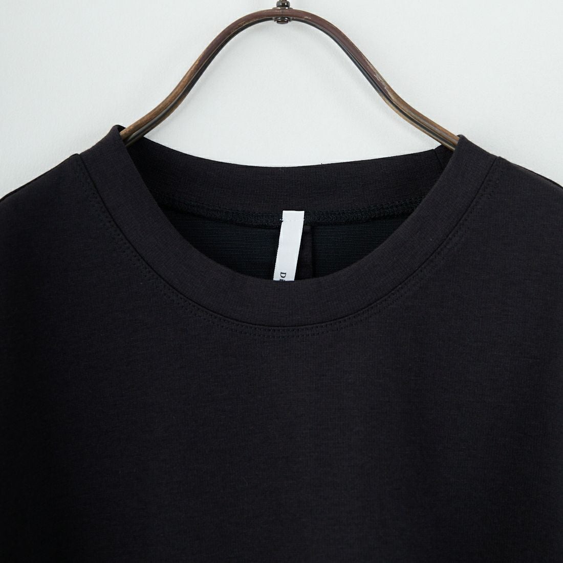 DIGNITE COLLIER [ディニテコリエ] 裾切替長袖カットソー [80990210-2] 004 ﾌﾞﾗｯｸ