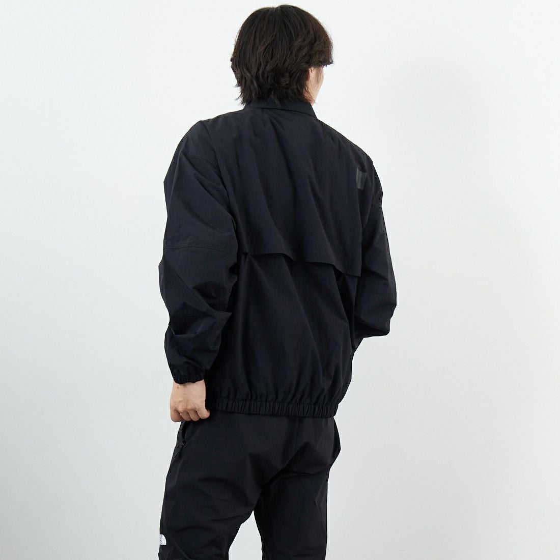 THE NORTH FACE [ザ ノースフェイス] エンライドトラックジャケット [NP22560] K &&モデル身長：179cm 着用サイズ：M&&