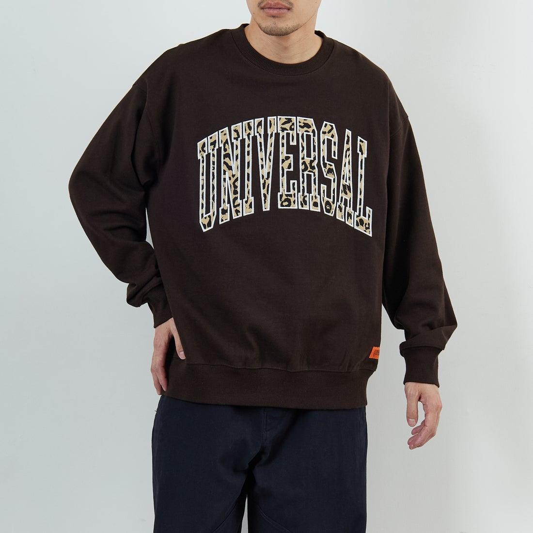 BROWN&&モデル身長：168cm 着用サイズ：M&&