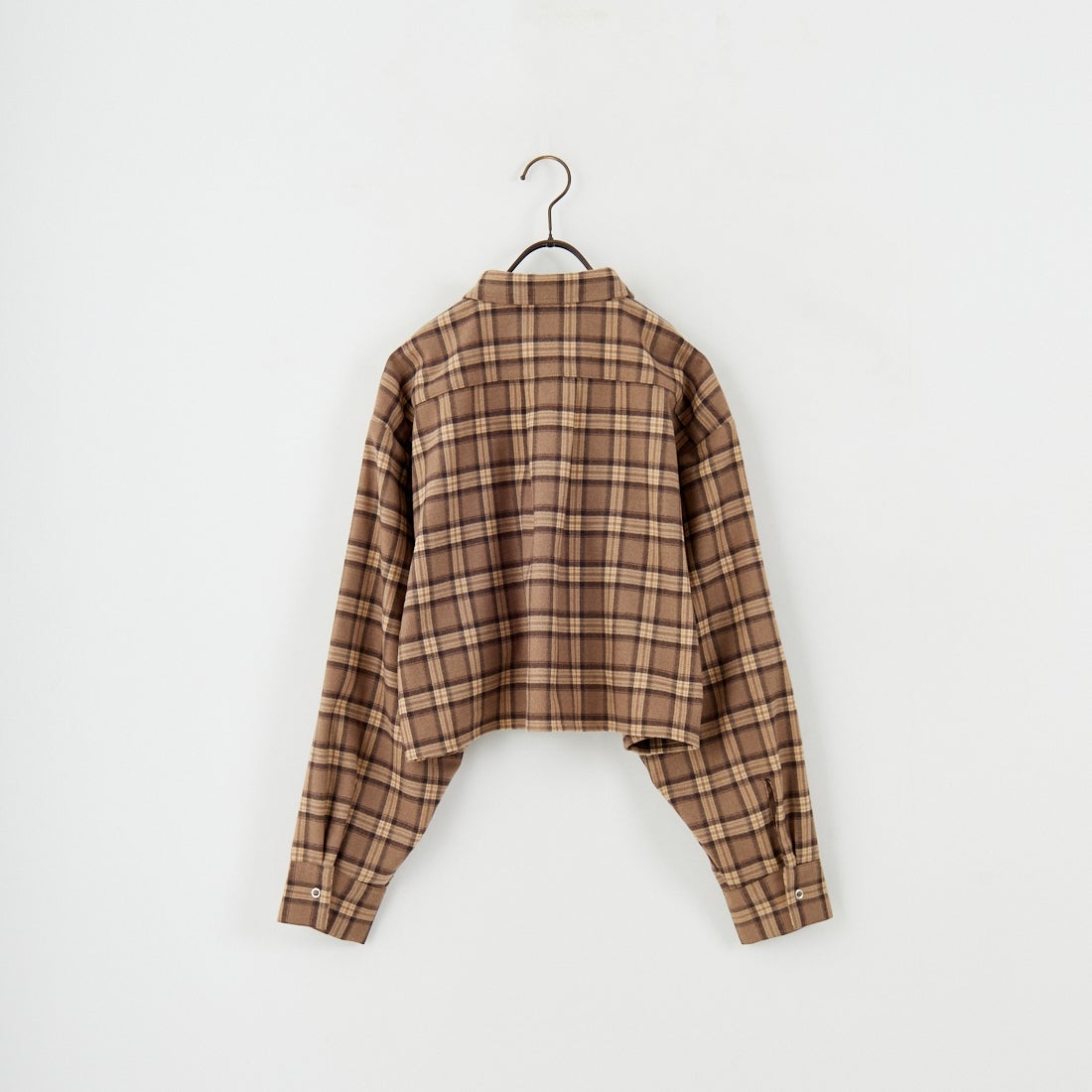 UNIVERSAL OVERALL [ユニバーサルオーバーオール] 別注 ショート丈ビッグポケットシャツ [U2533158IN-JF] BEIGE