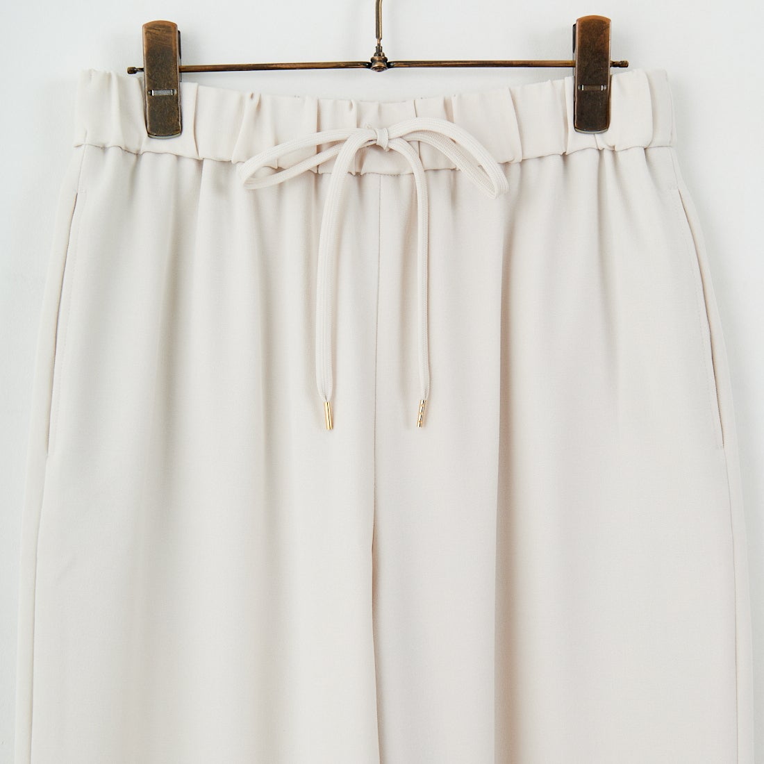 Jeans Factory Clothes [ジーンズファクトリークローズ] 杢調ツイルストレッチワイドパンツ [J-4826] 200 ﾍﾞｰｼﾞｭ