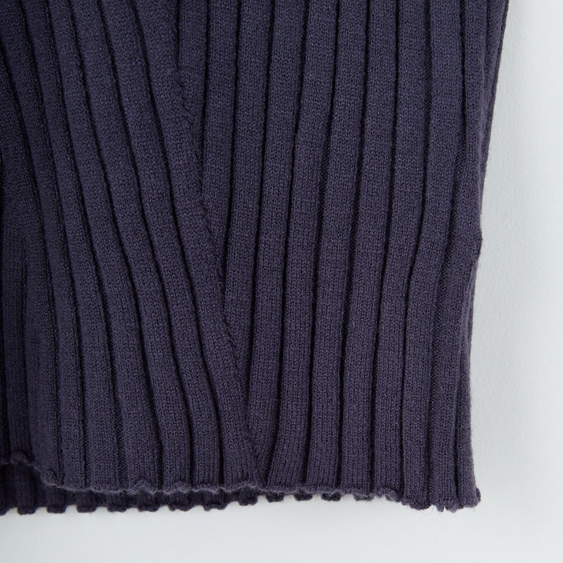 nenom [ネノム] ラメ袖切り替え ランダムリブニット [NE25131024] 08 CHARCOA