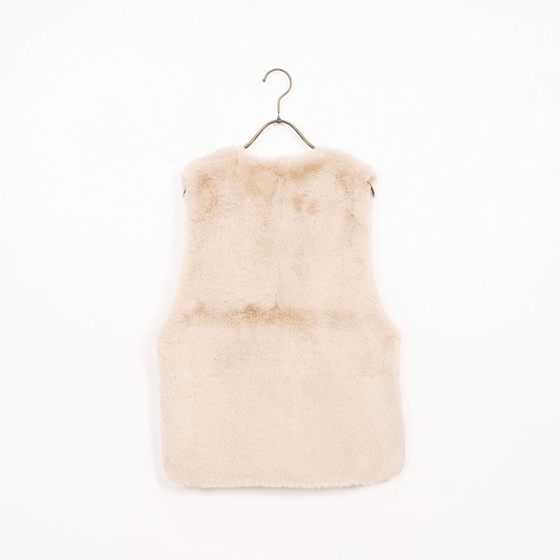 Jeans Factory Clothes [ジーンズファクトリークローズ] エコファーベスト [330021] 153 ﾍﾞｰｼﾞｭ