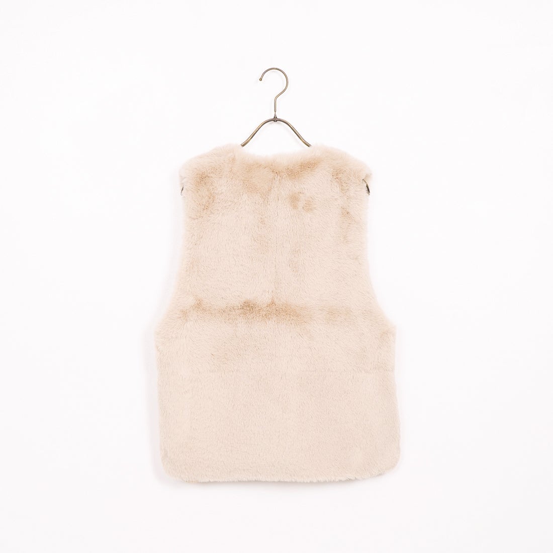 Jeans Factory Clothes [ジーンズファクトリークローズ] エコファーベスト [330021] 153 ﾍﾞｰｼﾞｭ