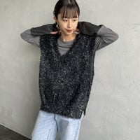 09 BLACK&&モデル身長：150cm 着用サイズ：F&&