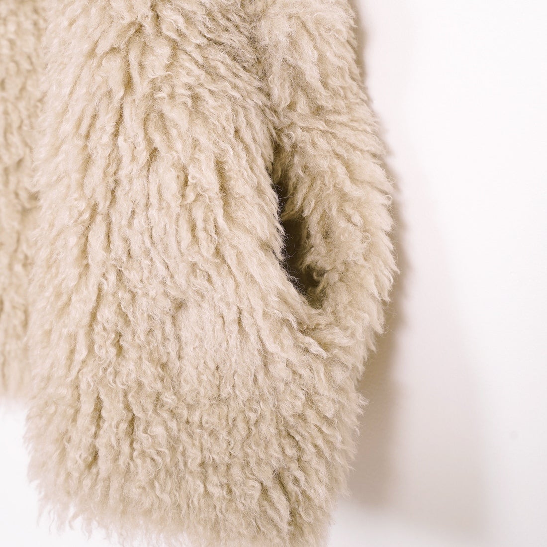 Jeans Factory Clothes [ジーンズファクトリークローズ] プードルファーベスト [330025] 153 ﾍﾞｰｼﾞｭ