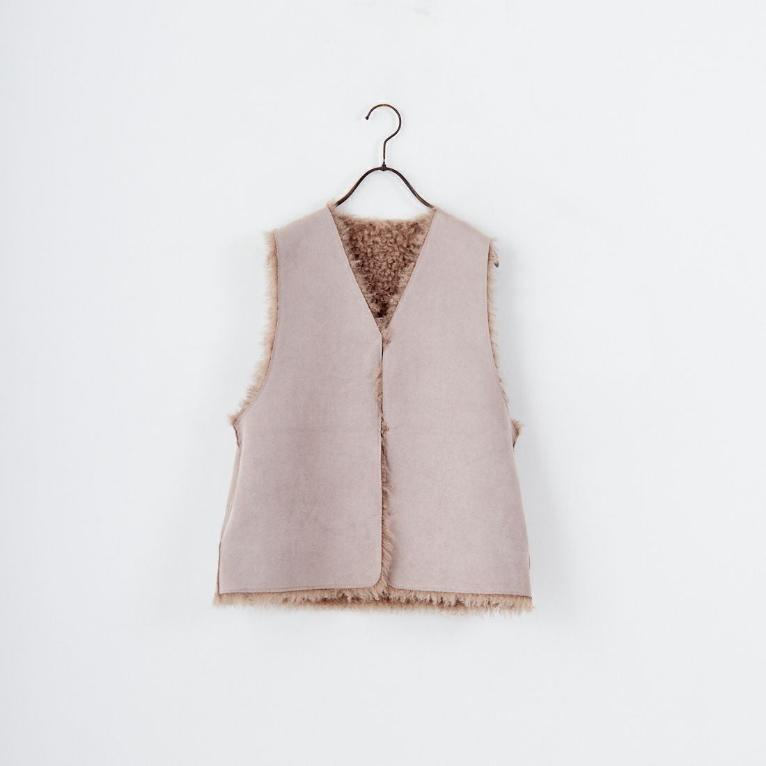 Jeans Factory Clothes [ジーンズファクトリークローズ] プードルファーベスト [330025] 157 ﾓｶ