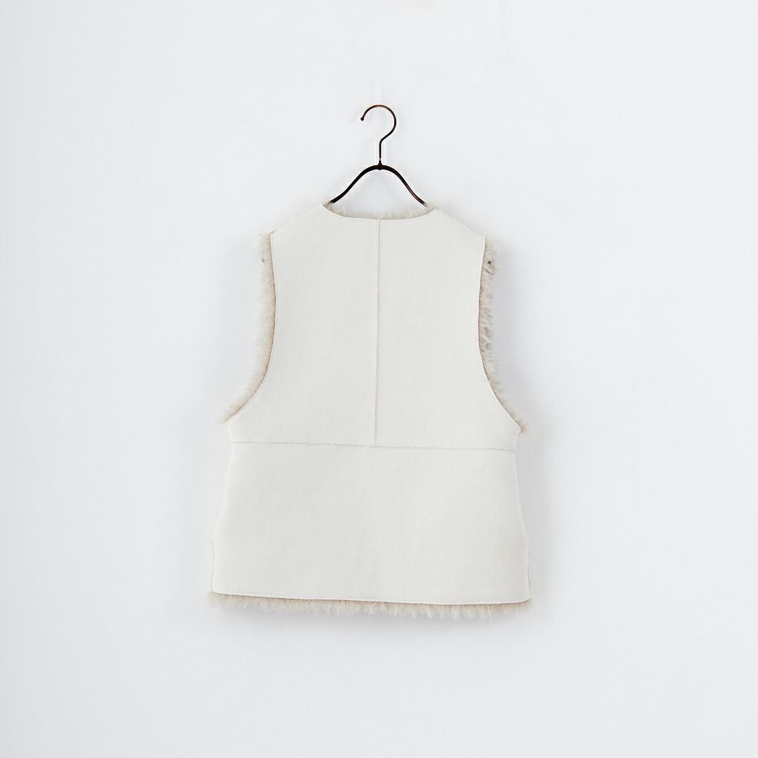 Jeans Factory Clothes [ジーンズファクトリークローズ] プードルファーベスト [330025] 153 ﾍﾞｰｼﾞｭ