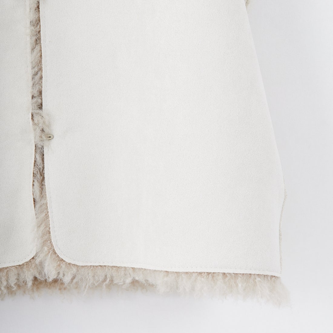 Jeans Factory Clothes [ジーンズファクトリークローズ] プードルファーベスト [330025] 153 ﾍﾞｰｼﾞｭ