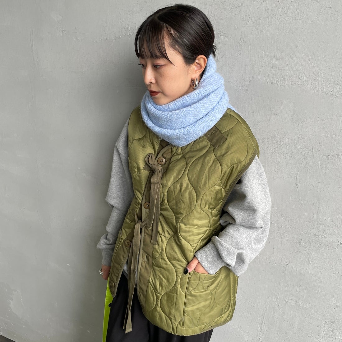 nenom [ネノム] マルチWAYニットスカーフ [NE25131031]｜ジーンズ