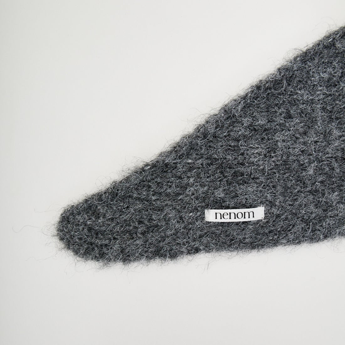 nenom [ネノム] マルチWAYニットスカーフ [NE25131031] 08 CHARCOA