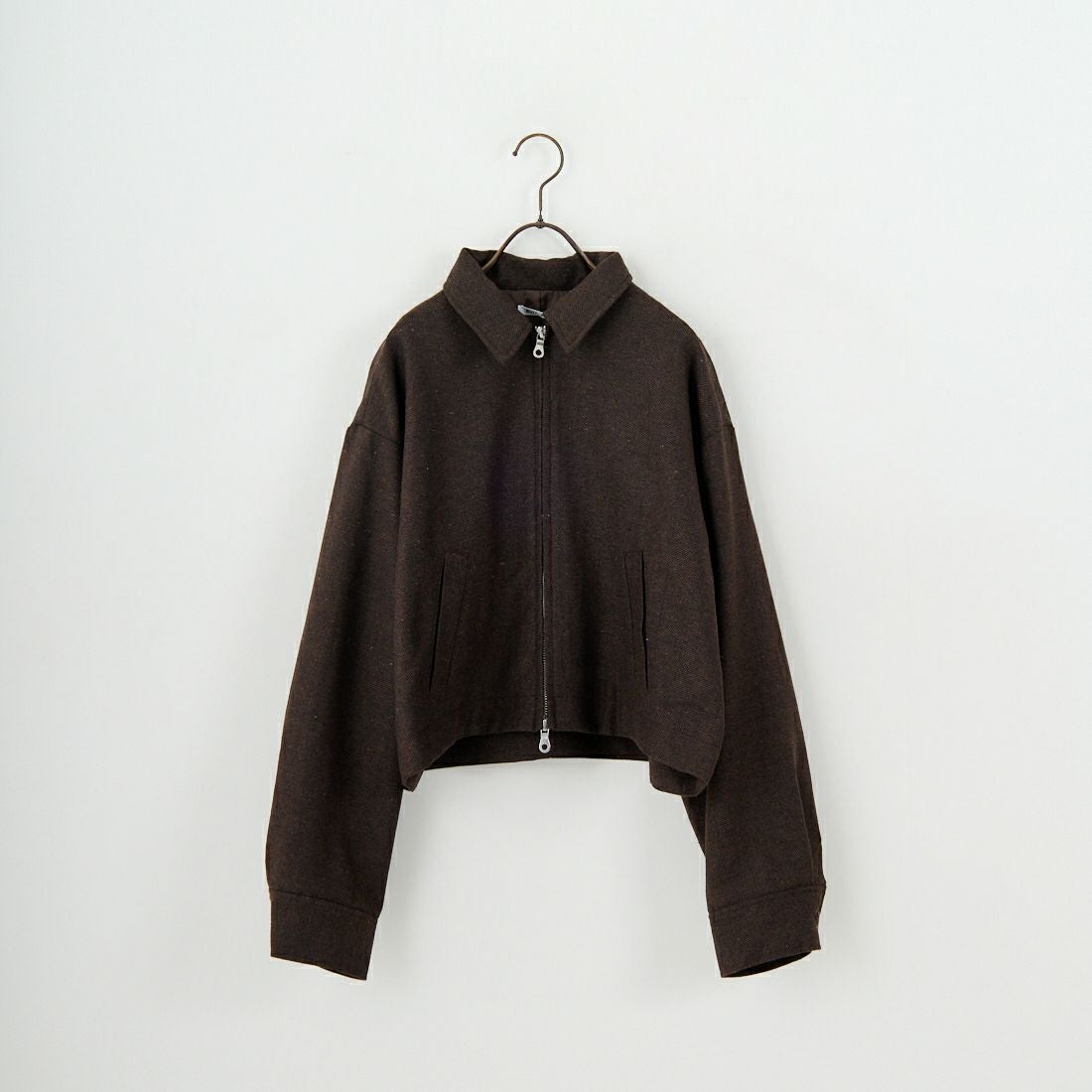 Noir Fabrik [ヌワールファブリック] ジップジャケット [IN2-JK-5] BROWN