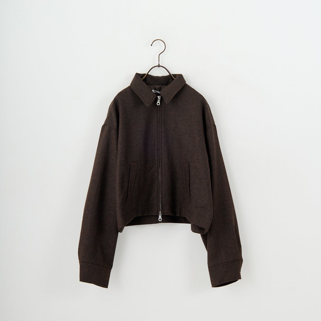 Noir Fabrik [ヌワールファブリック] ジップジャケット [IN2-JK-5] BROWN