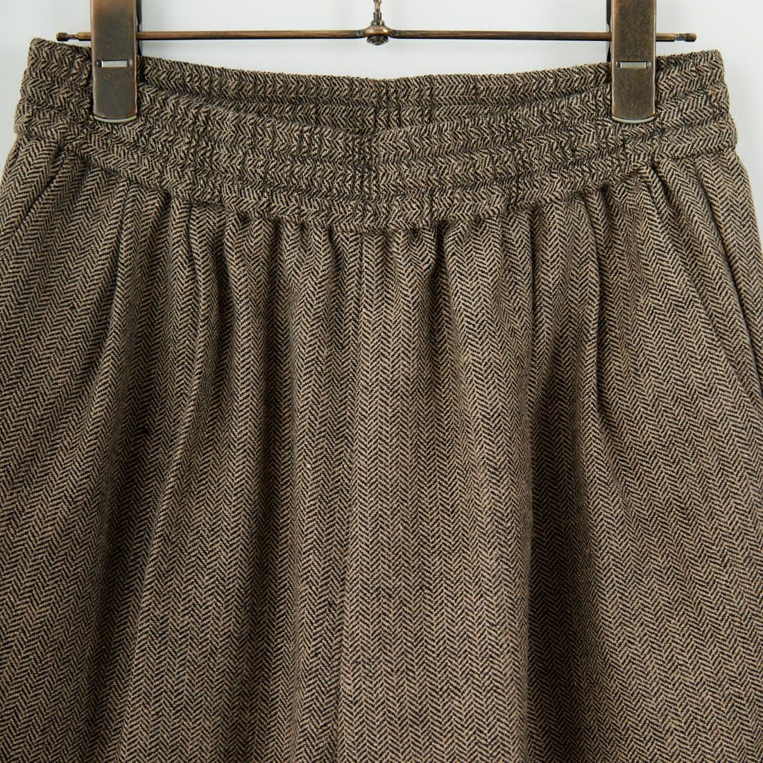 Noir Fabrik [ヌワールファブリック] イージーフレアパンツ [IN16-PT-5] BEIGE