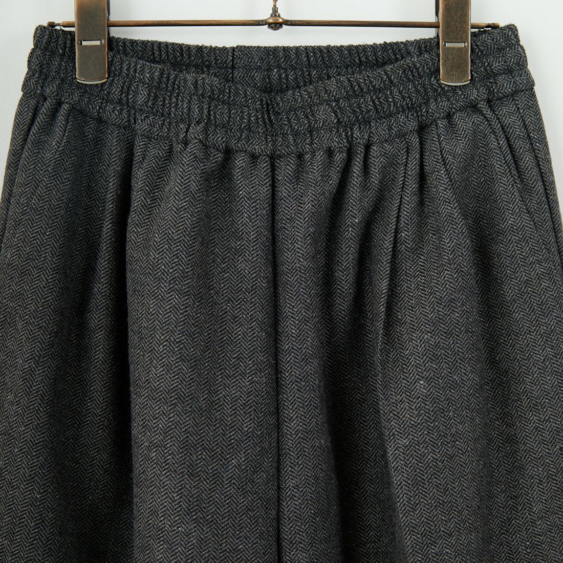 Noir Fabrik [ヌワールファブリック] イージーフレアパンツ [IN16-PT-5] CHARCOAL