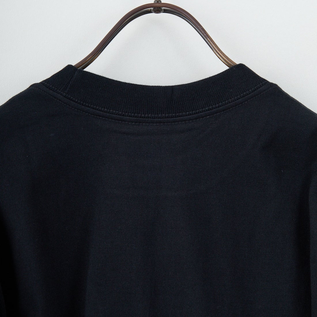 Hanes [ヘインズ] KURO クルーネックロングスリーブTシャツ [HM4-C201] 090 ﾌﾞﾗｯｸ