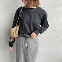 090 ﾌﾞﾗｯｸ&&モデル身長：158cm 着用サイズ：S&&