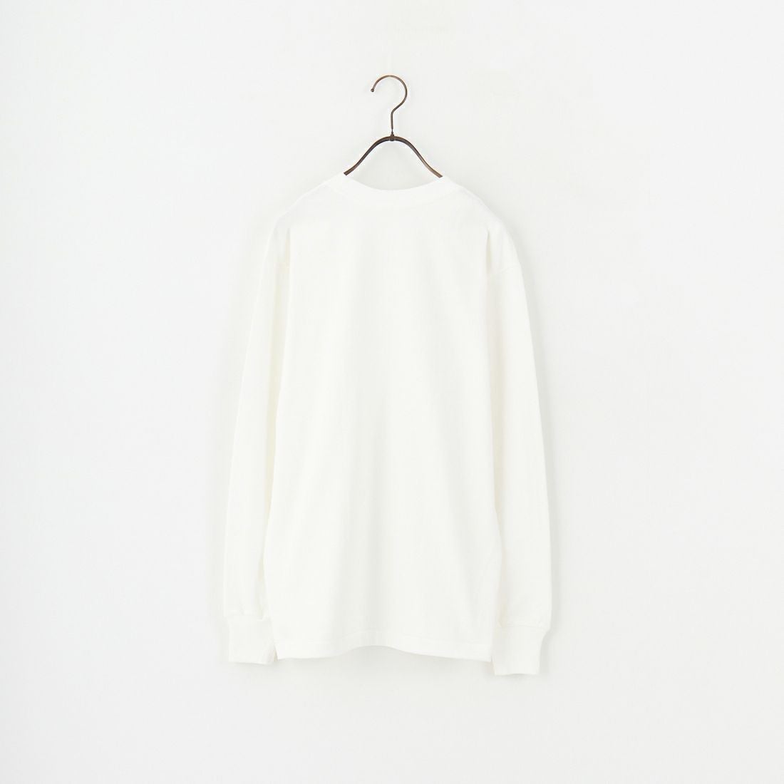 Hanes [ヘインズ] SHIRO クルーネックロングスリーブTシャツ [HM4-A201] 010 ﾎﾜｲﾄ