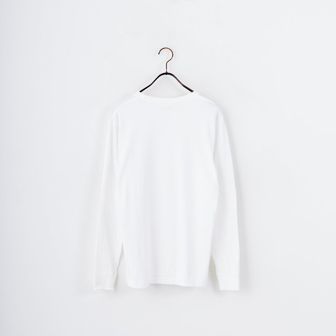 Hanes [ヘインズ] 2P ジャパンフィット クルーネックロングスリーブTシャツ [H5440] 998 ｱｿｰﾄ