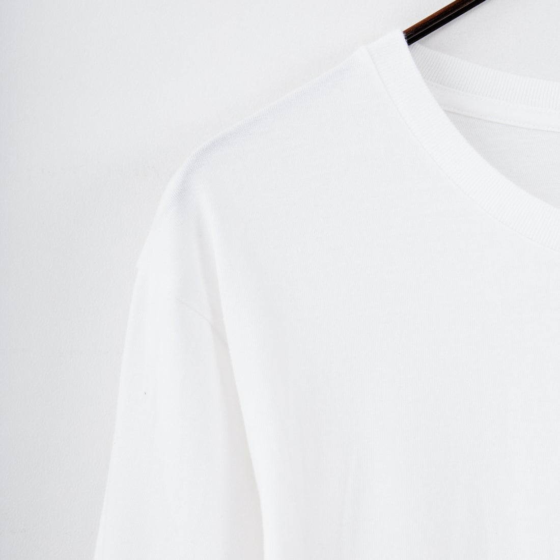 Hanes [ヘインズ] 2P ジャパンフィット クルーネックロングスリーブTシャツ [H5440] 998 ｱｿｰﾄ