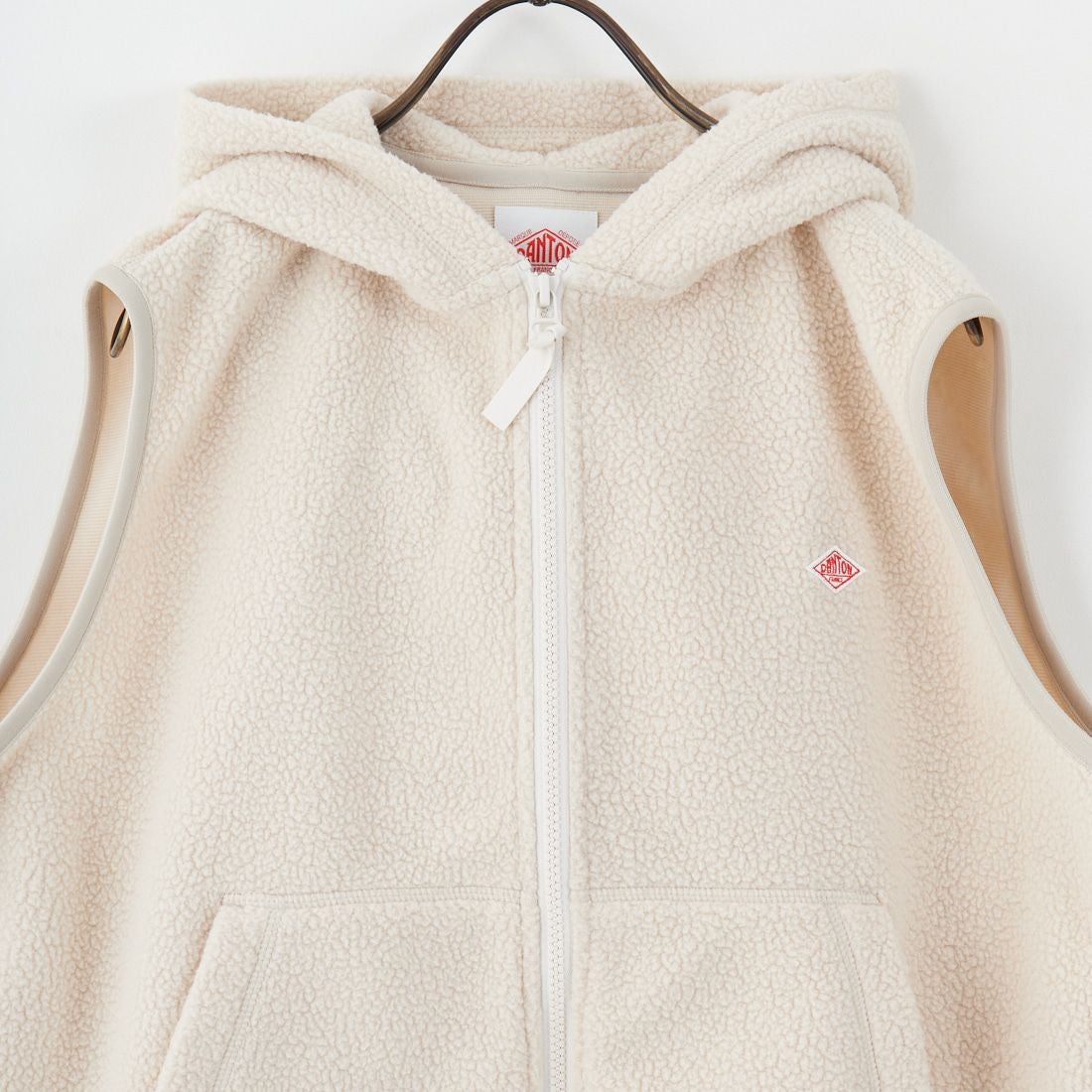 DANTON [ダントン] サーマルプロ ジップベスト [DT-C0471POL] IVORY