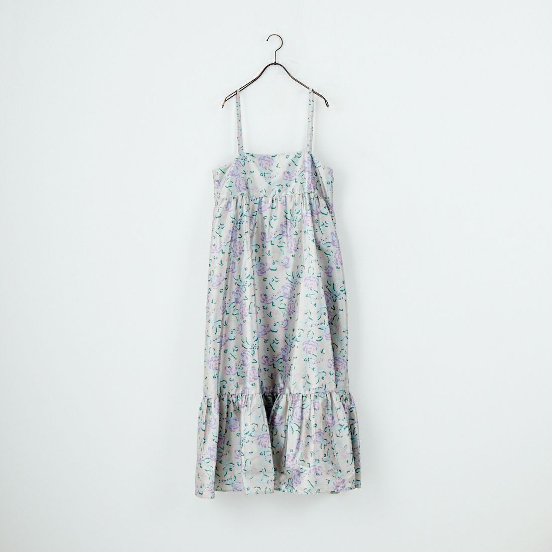 ne Quittez pas [ヌキテパ] フラワープリントキャミドレス [010552FG2] 51 ECRU